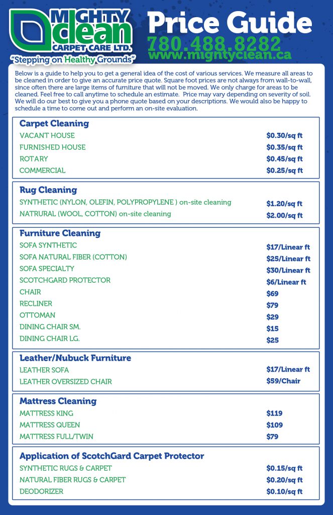 Carpet Cleaning Price